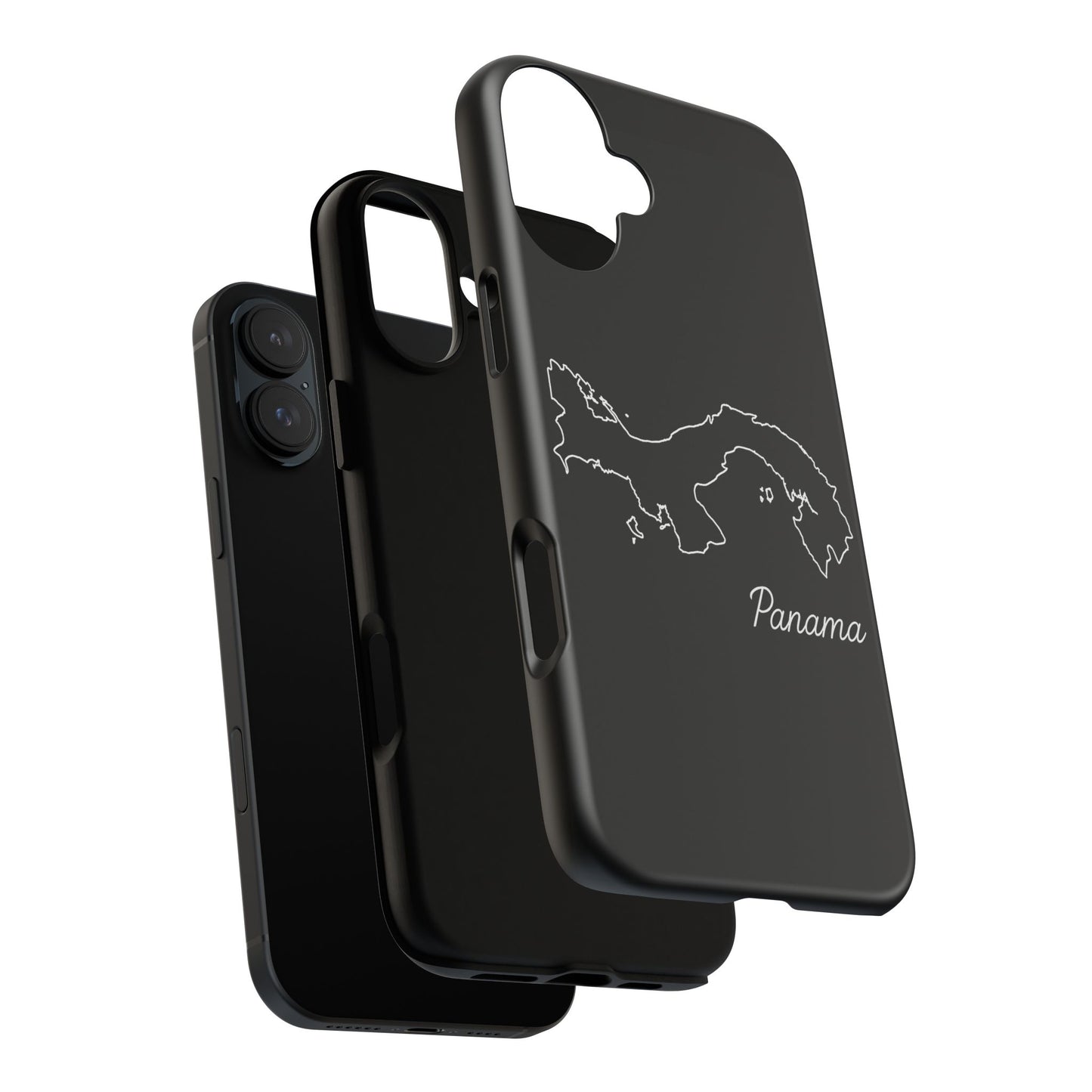 Panama Outline Phone Case – Minimal Country Map Tough Case (iPhone, Samsung, Pixel)