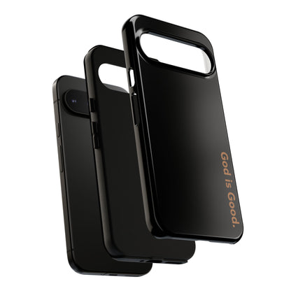God Is Good Phone Case Minimal Aesthetic Christian Tough Cover