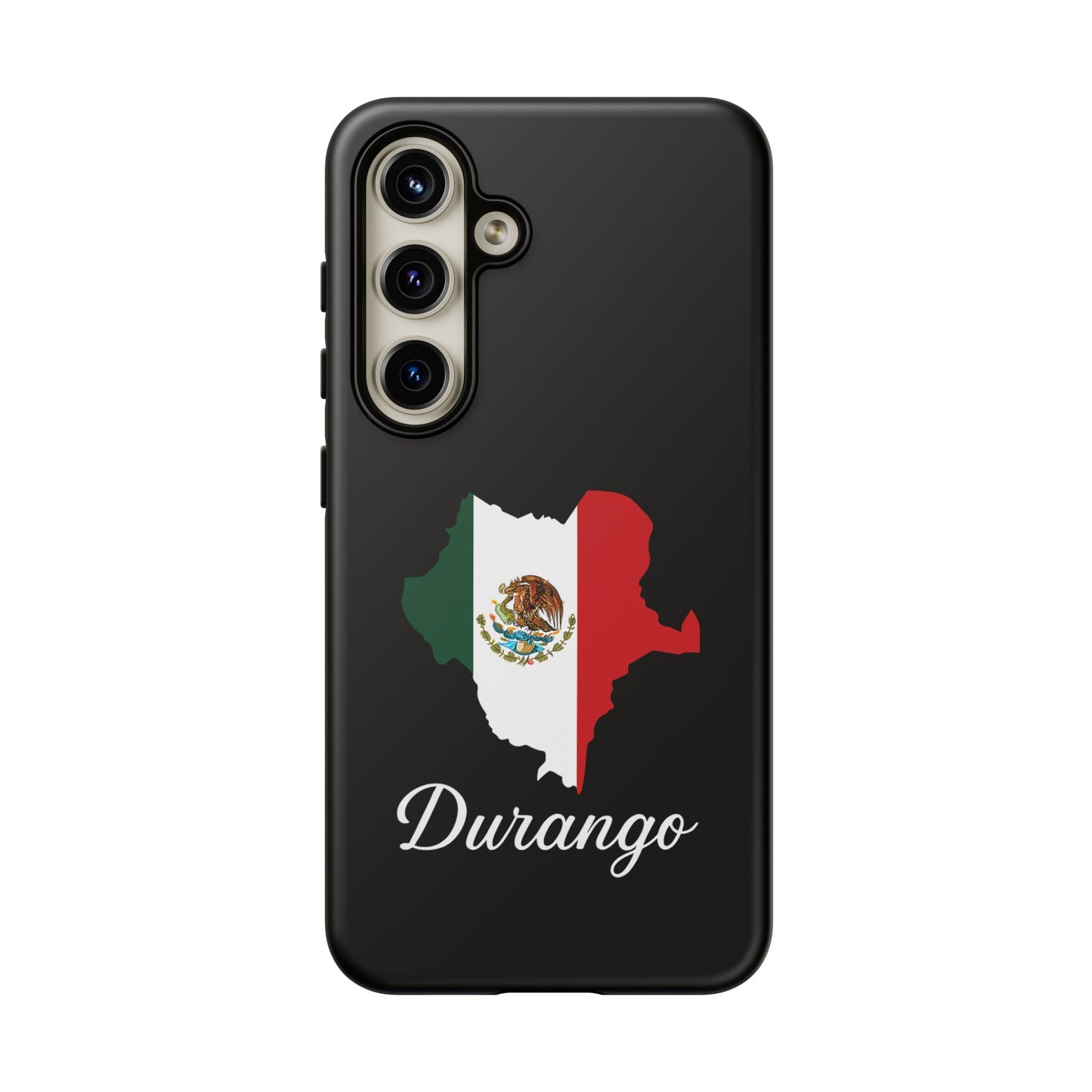 Durango Mexico Flag Map Phone Case | Mexican American Pride Tough Case for iPhone & Samsung
