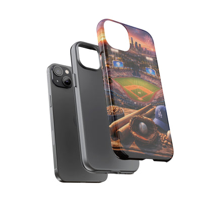 Baseball Sunset Stadium Phone Case LA Game Day Sports Aesthetic Case