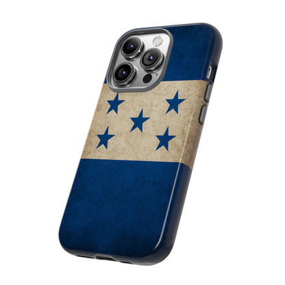 Honduras Flag Phone Case | Vintage Honduran Flag iPhone & Samsung Tough Protective Case