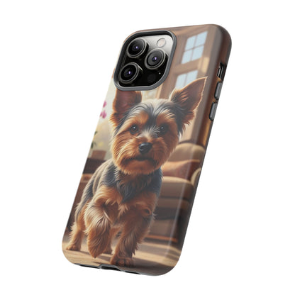 Yorkshire Terrier Phone Case – Cute Yorkie Puppy Tough Case (iPhone, Samsung, Pixel)