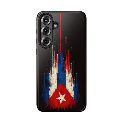 Cuban Flag Phone Case | Cuba Flag Tough Case | Patriotic Cuban Pride iPhone Samsung Protective Cover