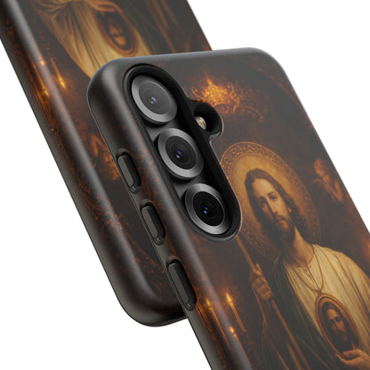 San Judas Phone Case Saint Jude Catholic Saint Religious Art Portrait Tough