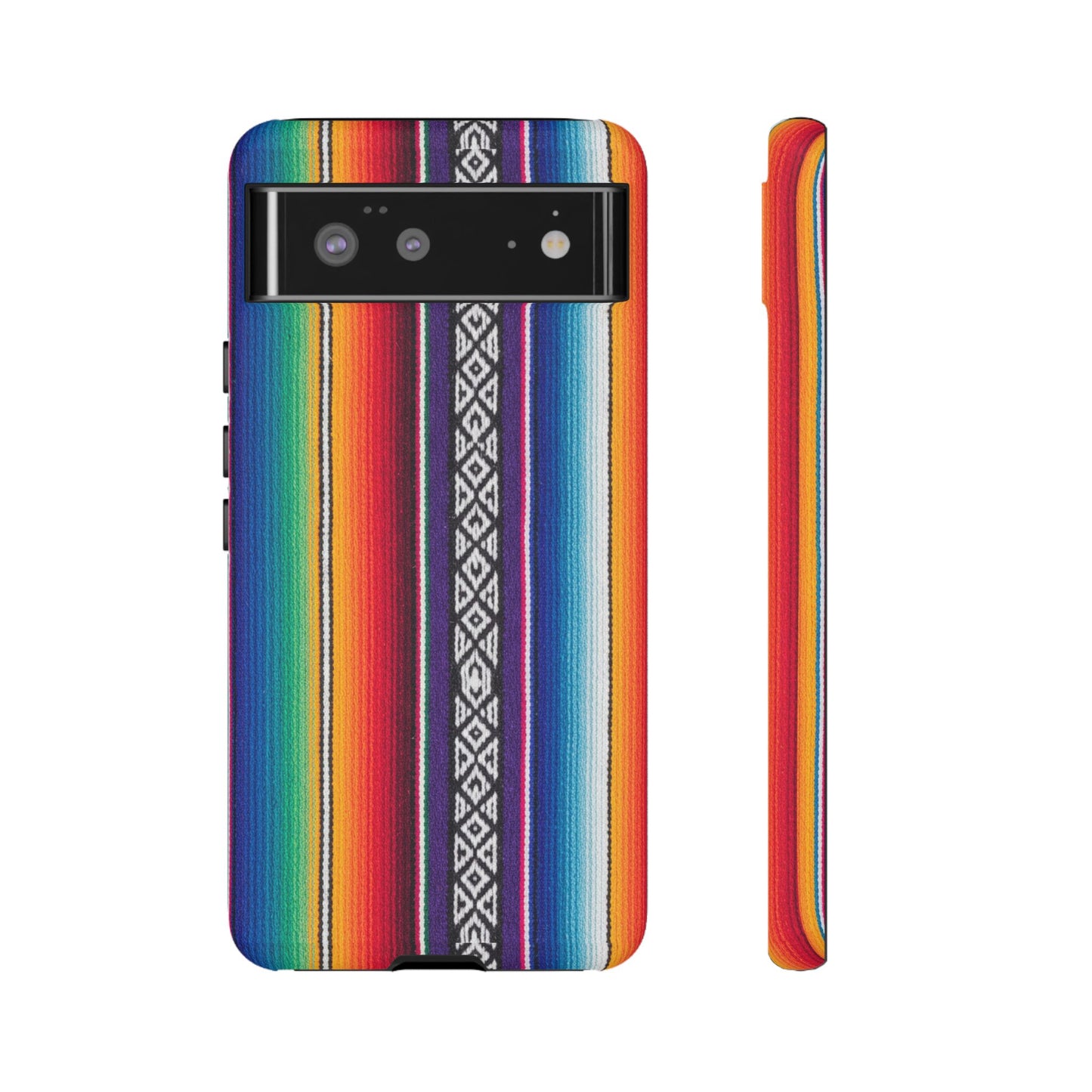 Serape Stripe Phone Case – Colorful Mexican Blanket Pattern Tough Case