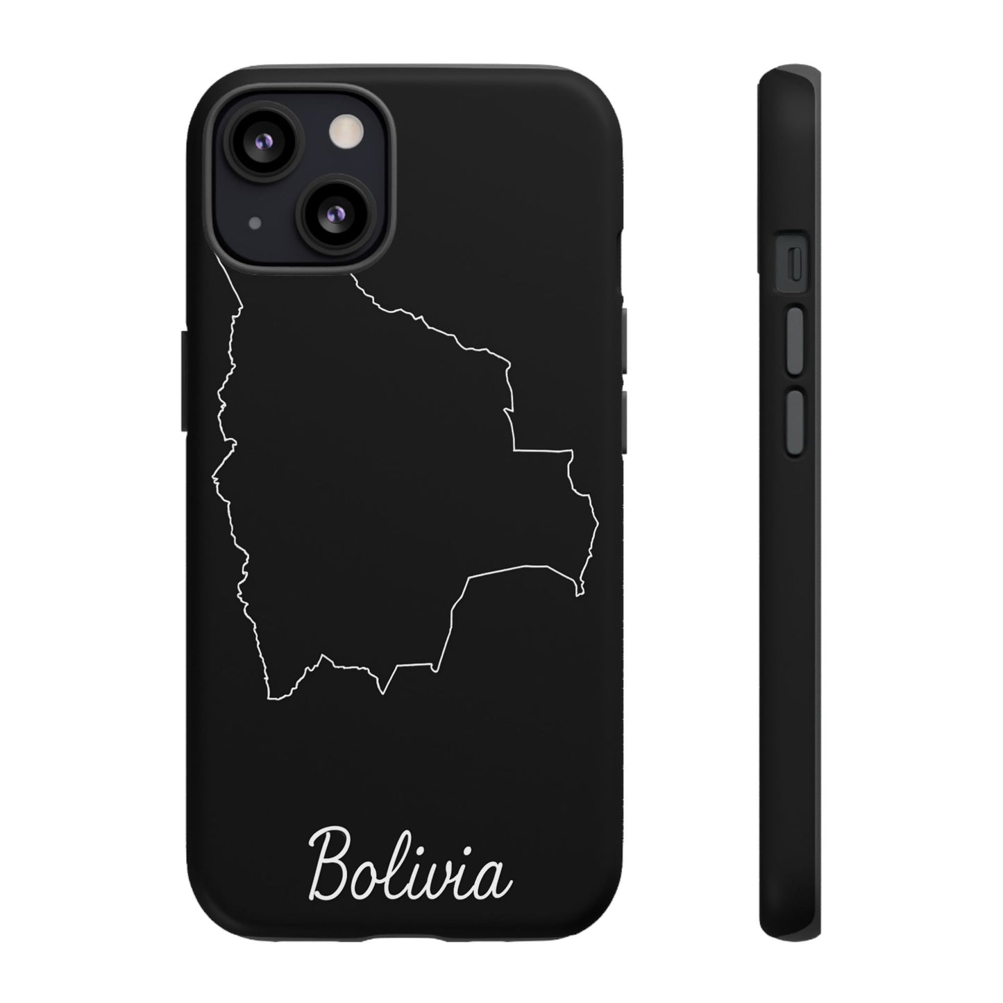 Bolivia Outline Phone Case – Minimal Country Map Tough Cover