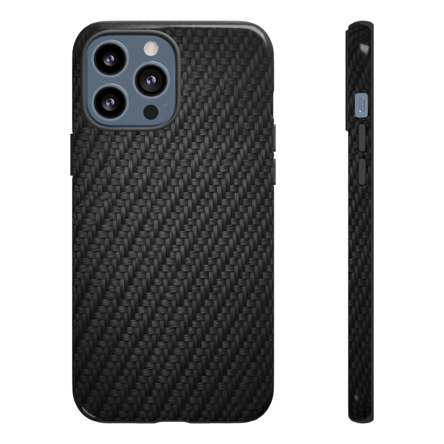 Carbon Fiber Inspired Phone Case – Rugged Slim Protective Tech Case for iPhone & Samsung