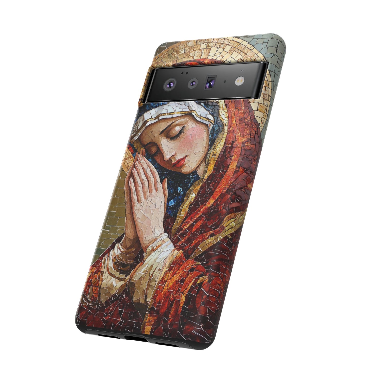 Virgin Mary Phone Case, Catholic Phone Case, Christian Aesthetic Case, Religious iPhone Case, Saint Art Case, Faith Gift