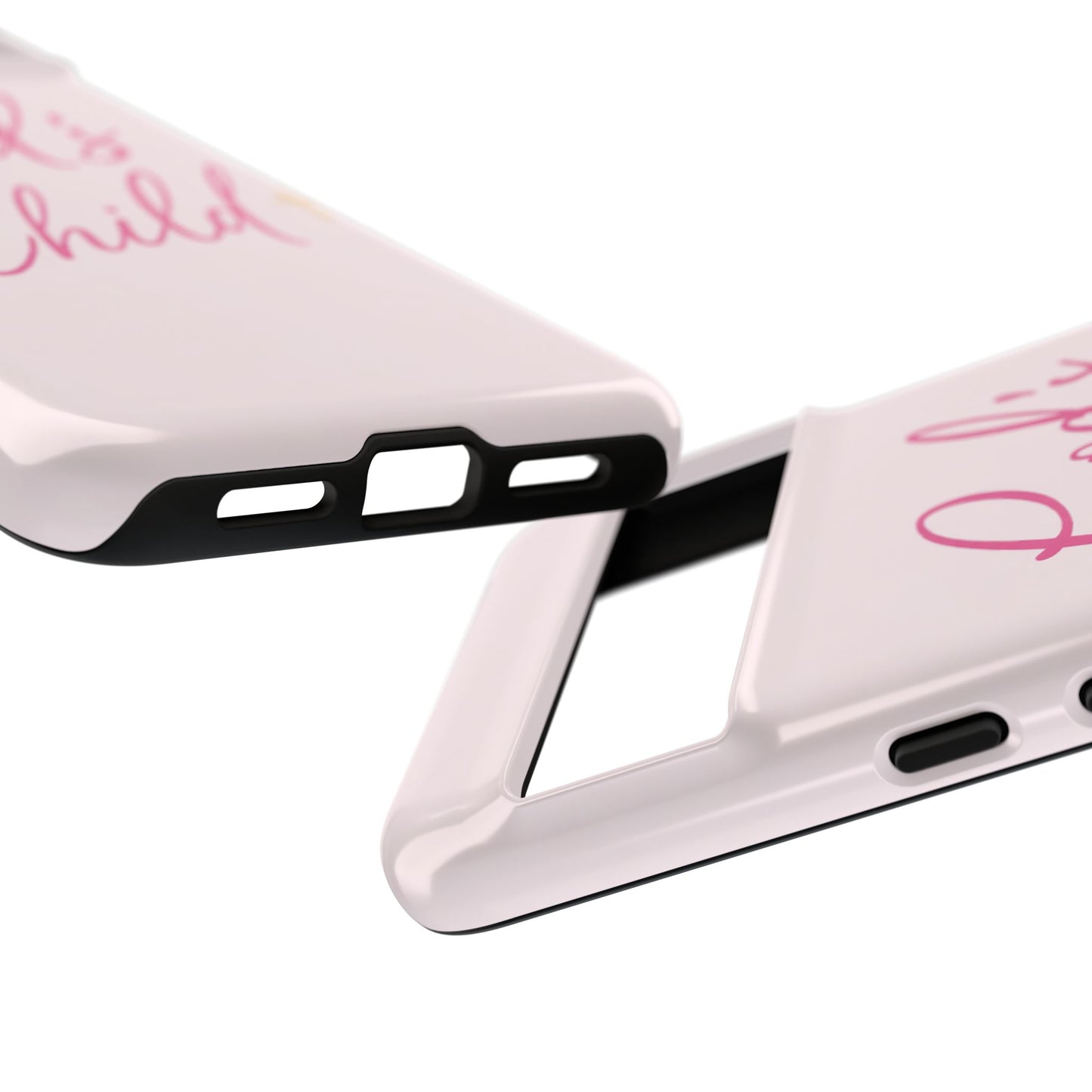 Gods Child Phone Case Christian Pink Aesthetic Tough iPhone Case