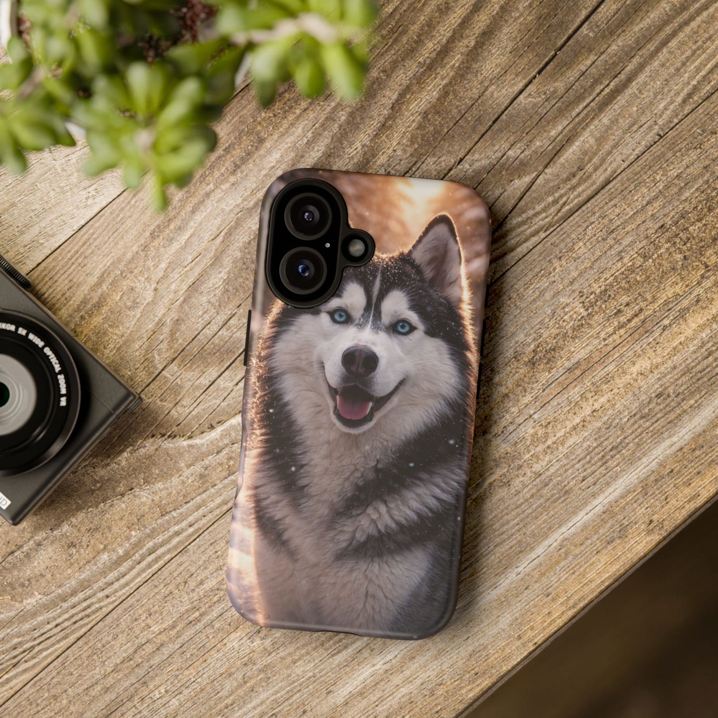Siberian Husky Tough Phone Case | Blue Eyes Dog Cover Protective iPhone Case