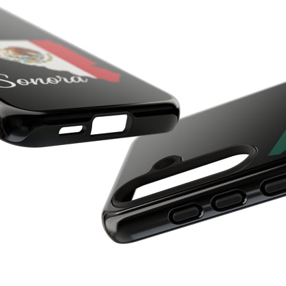 Sonora Mexico Flag Map Phone Case | Mexican American Pride Tough Case for iPhone & Samsung