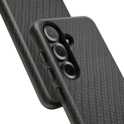 Carbon Fiber Inspired Phone Case – Rugged Slim Protective Tech Case for iPhone & Samsung