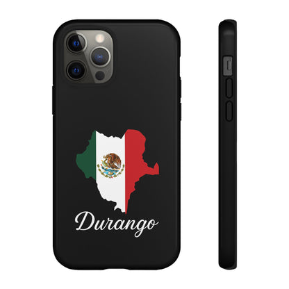 Durango Mexico Flag Map Phone Case | Mexican American Pride Tough Case for iPhone & Samsung