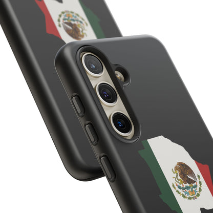 Chihuahua Mexico Flag Map Phone Case | Mexican American Pride Tough Case for iPhone & Samsung