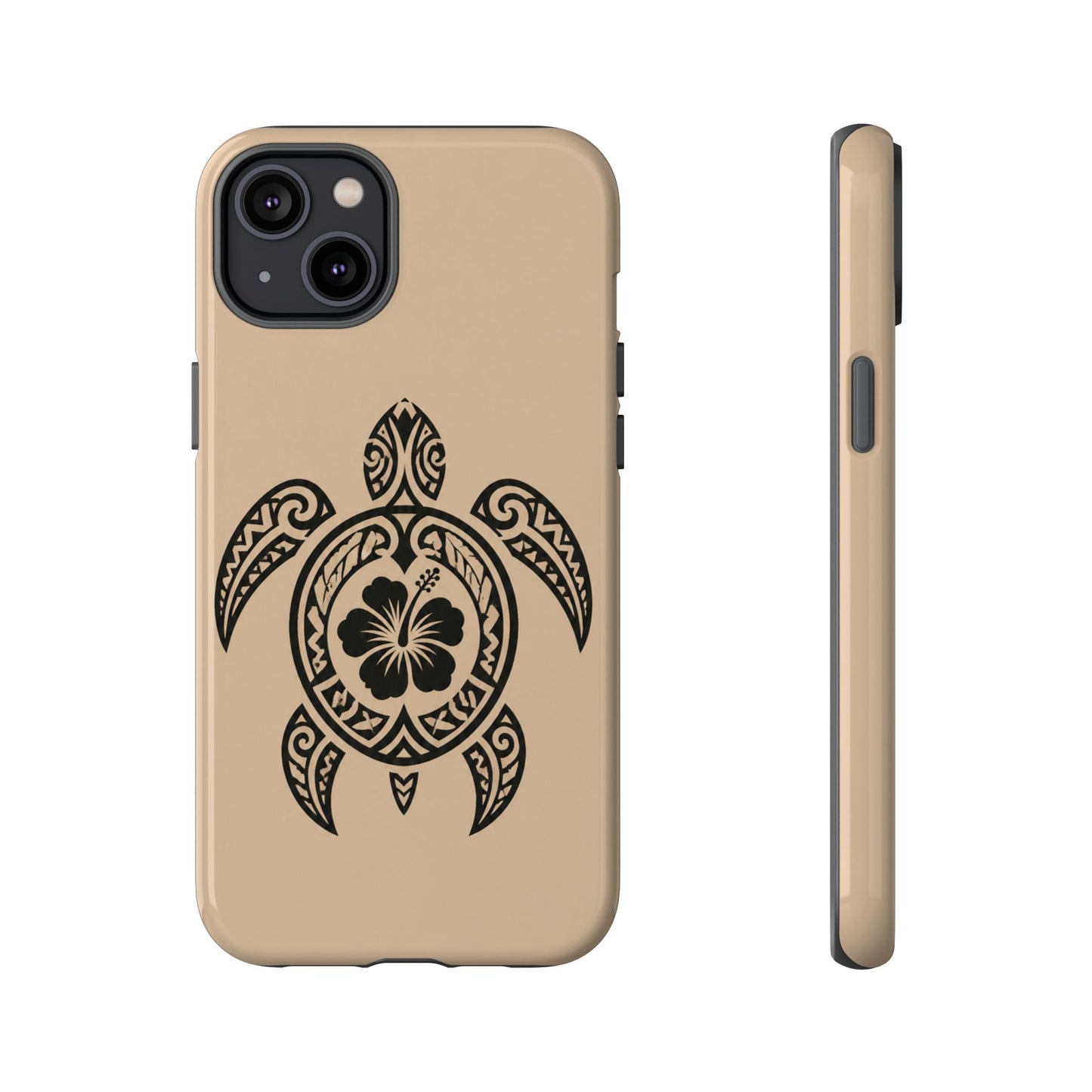 Polynesian Turtle Phone Case | Hawaiian Beach Tough Cover