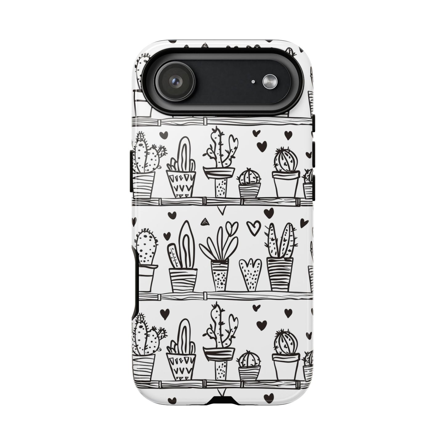 Cactus Succulent Phone Case Cute Plant Aesthetic iPhone Samsung Cover