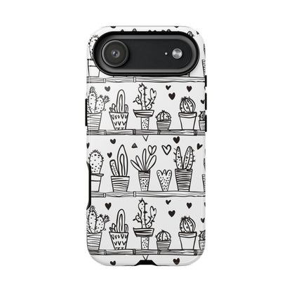 Cactus Succulent Phone Case Cute Plant Aesthetic iPhone Samsung Cover