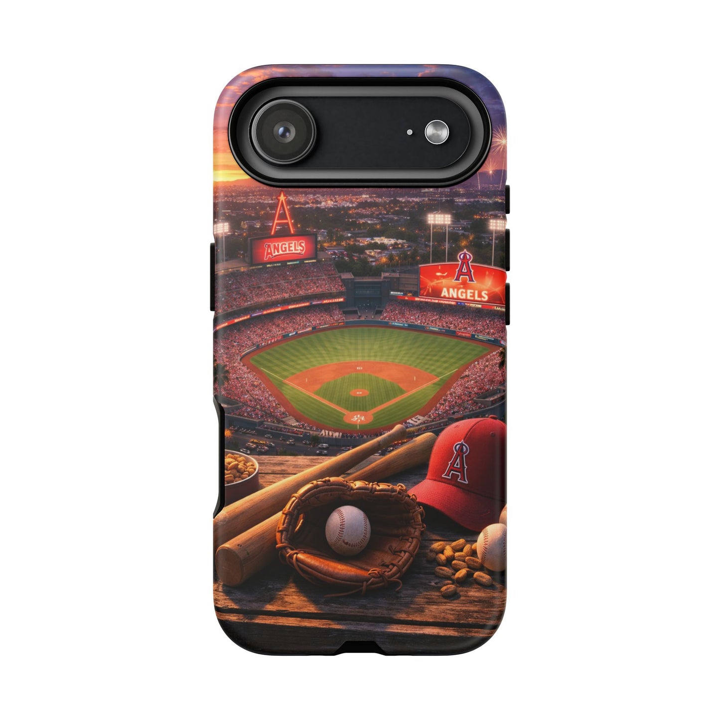 Baseball Stadium Phone Case Sports Fan Ballpark Game Day Tough Case