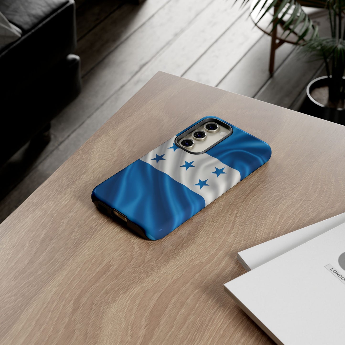 Honduras Flag Phone Case | Honduran Pride Blue & White Flag iPhone & Samsung Tough Protective Case
