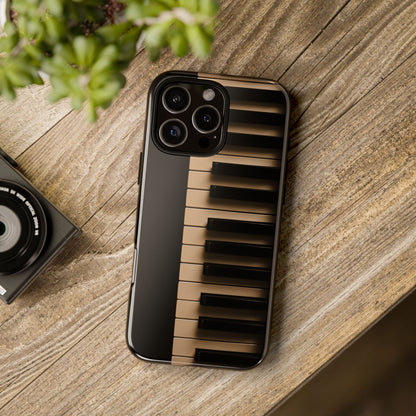 Piano Phone Case – Piano Keyboard Tough Case for Musicians (iPhone, Samsung, Pixel)