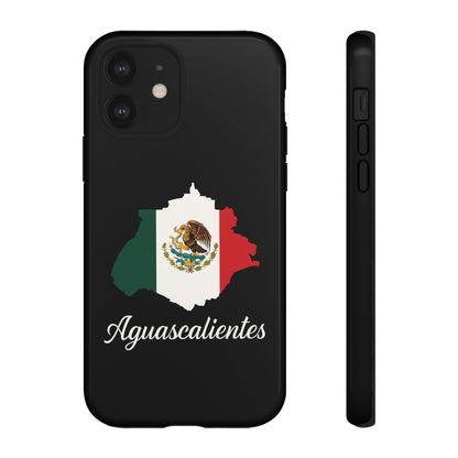Aguascalientes Mexico Flag Map Phone Case | Mexican American Pride Tough Case for iPhone & Samsung