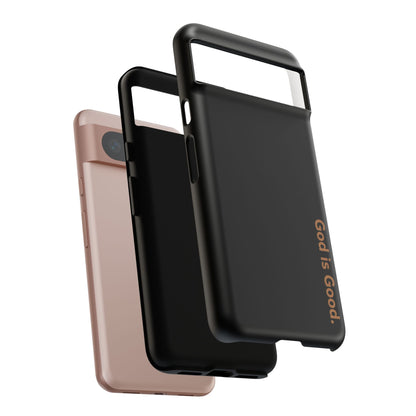 God Is Good Phone Case Minimal Aesthetic Christian Tough Cover
