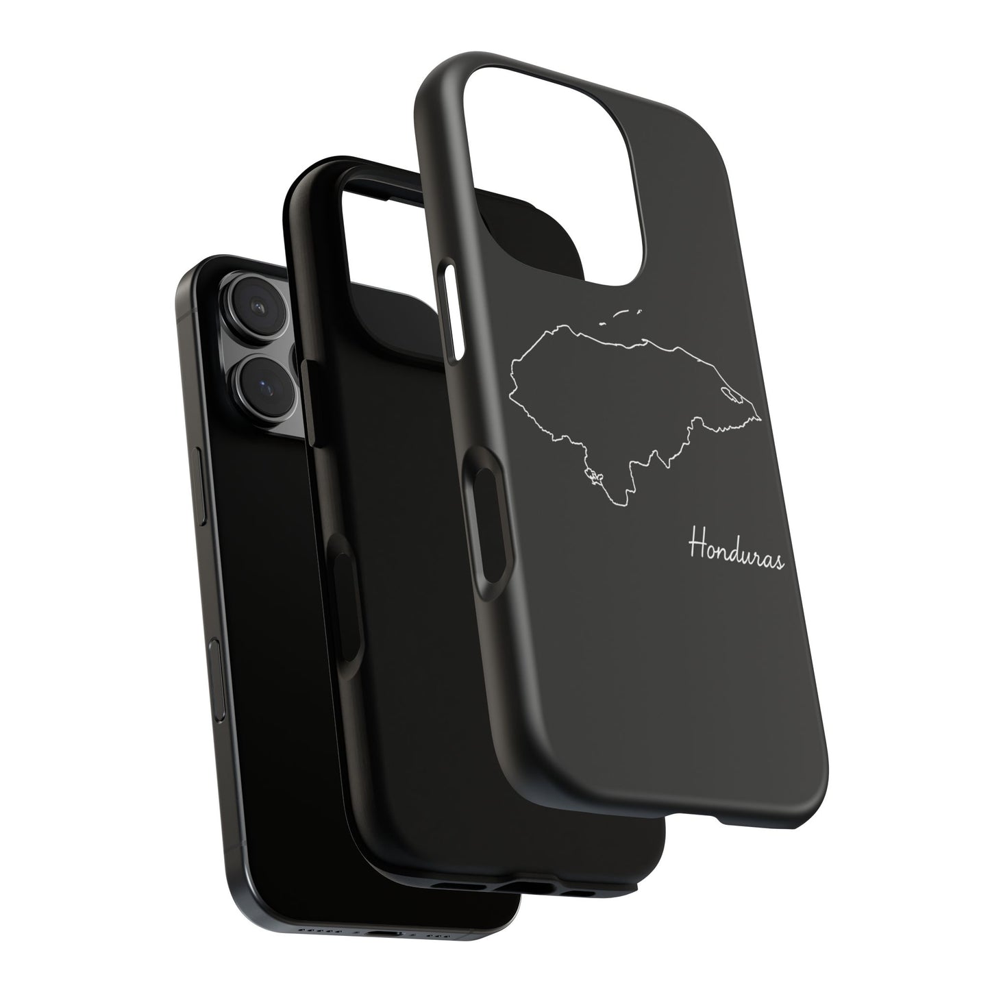 Honduras Outline Phone Case – Minimal Country Map Tough Case (iPhone, Samsung, Pixel)