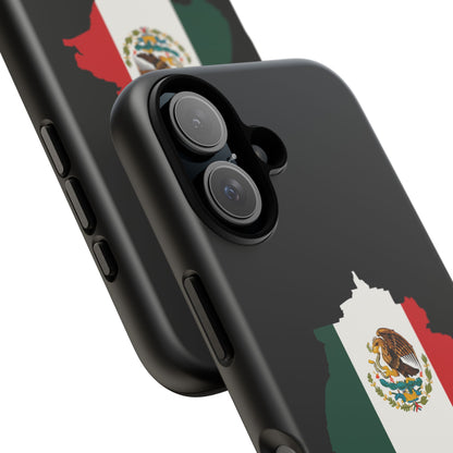 Aguascalientes Mexico Flag Map Phone Case | Mexican American Pride Tough Case for iPhone & Samsung