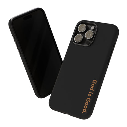 God Is Good Phone Case Minimal Aesthetic Christian Tough Cover