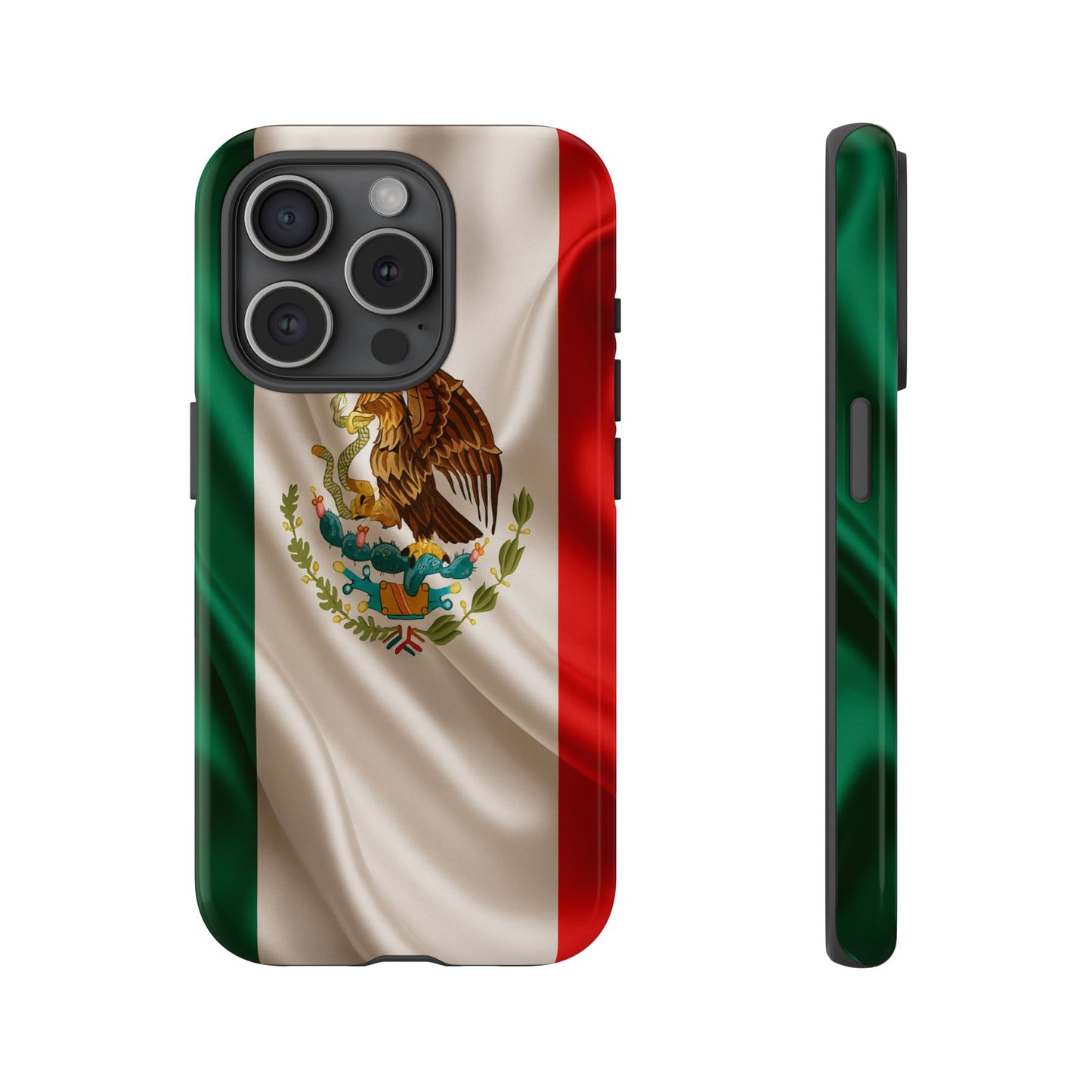 Mexico Flag Phone Case | Mexican Pride iPhone & Samsung Case | Tricolor Aesthetic Tough Protective Cover