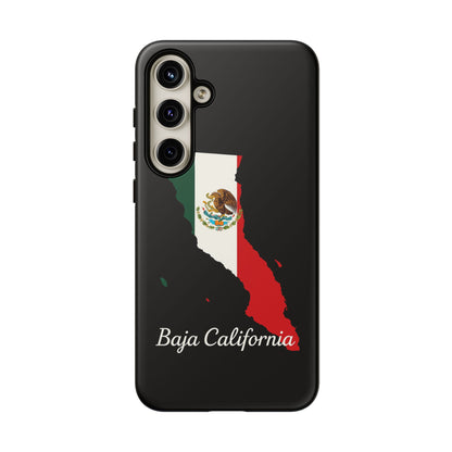 Baja California Mexico Flag Map Phone Case | Mexican American Pride Tough Case for iPhone & Samsung