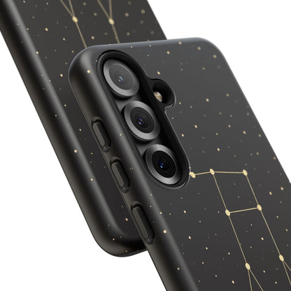 Gemini Zodiac Constellation Phone Case – Luxe Gold Celestial Cover