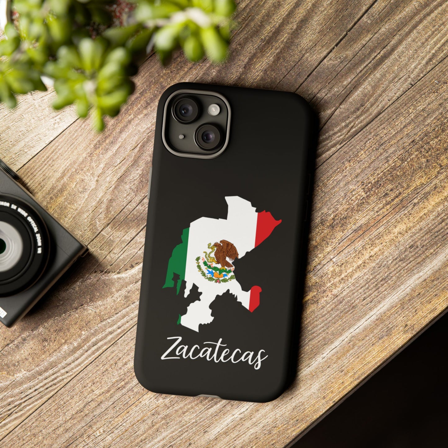 Zacatecas Mexico Flag Map Phone Case | Mexican American Pride Tough Case for iPhone & Samsung