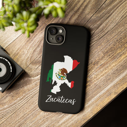 Zacatecas Mexico Flag Map Phone Case | Mexican American Pride Tough Case for iPhone & Samsung