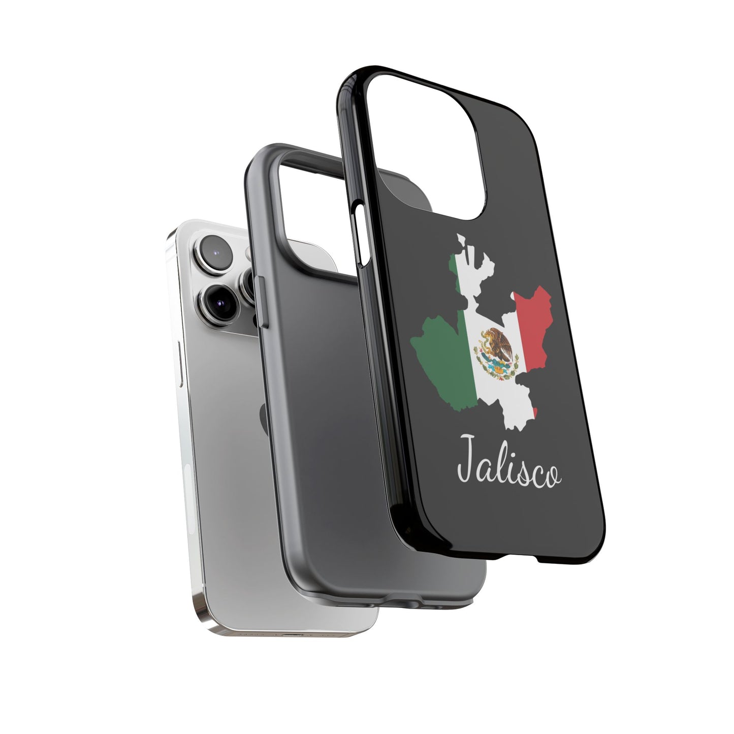Jalisco Mexico Flag Map Phone Case | Mexican American Pride Tough Case for iPhone & Samsung