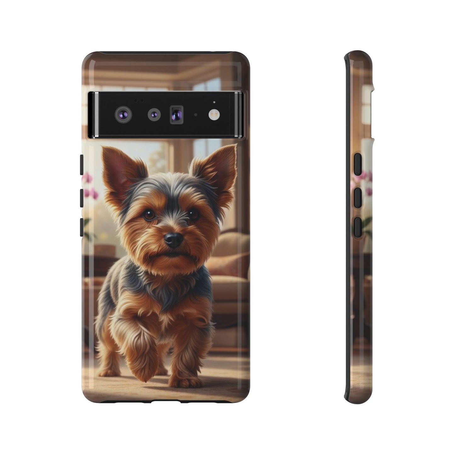 Yorkshire Terrier Phone Case – Cute Yorkie Puppy Tough Case (iPhone, Samsung, Pixel)