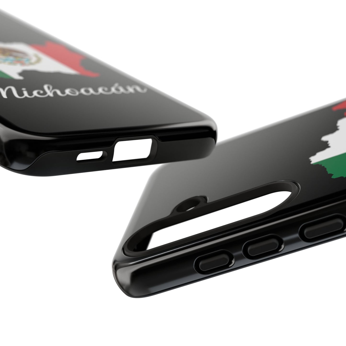 Michoacán Mexico Flag Map Phone Case | Mexican American Pride Tough Case for iPhone & Samsung