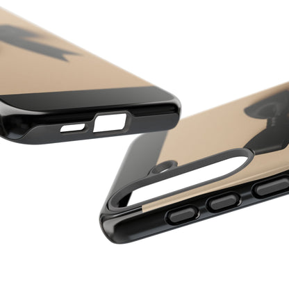 Black Bow Phone Case | Elegant Coquette Bow Design | Chic Neutral Tough Case for iPhone & Samsung