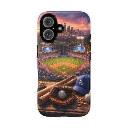 Baseball Sunset Stadium Phone Case LA Game Day Sports Aesthetic Case