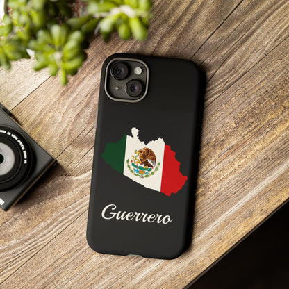 Guerrero Mexico Flag Map Phone Case | Mexican American Pride Tough Case for iPhone & Samsung