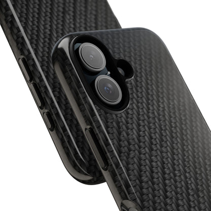 Carbon Fiber Inspired Phone Case – Rugged Slim Protective Tech Case for iPhone & Samsung