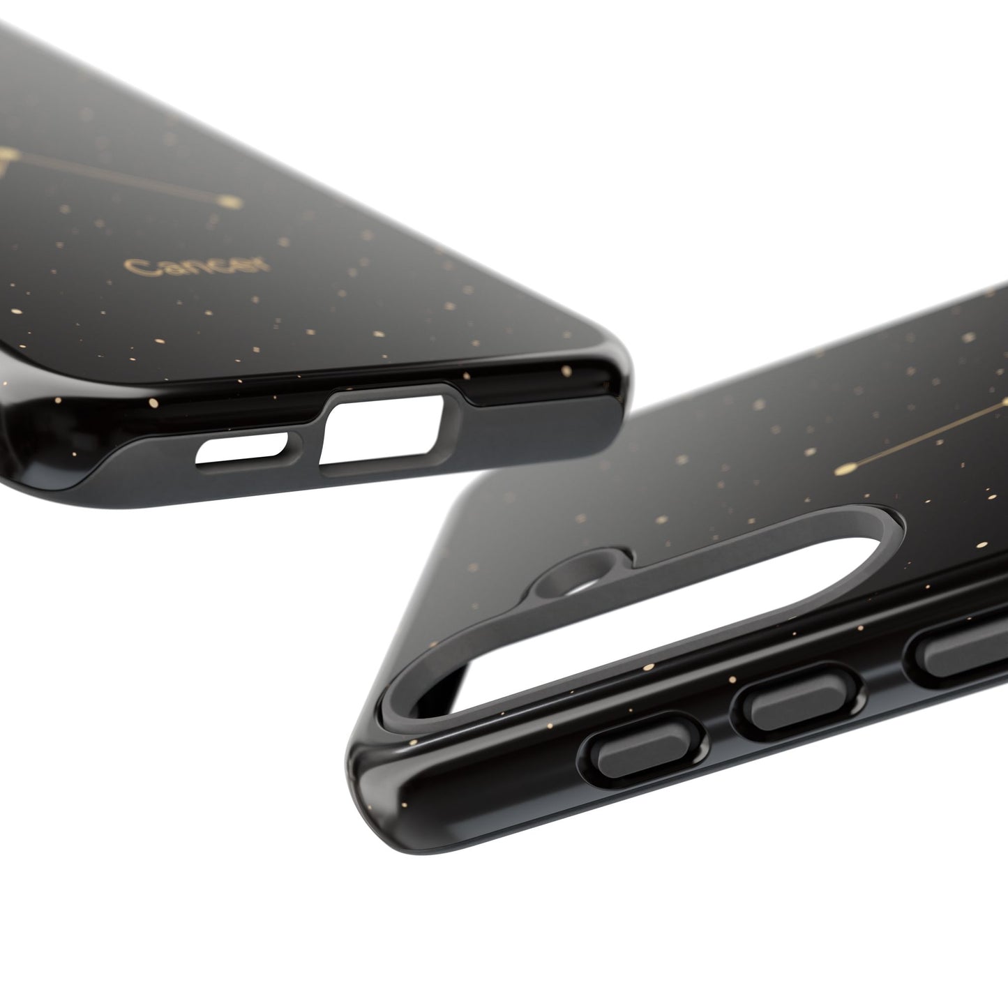 Cancer Zodiac Constellation Phone Case – Luxe Gold Celestial Cover