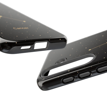 Cancer Zodiac Constellation Phone Case – Luxe Gold Celestial Cover