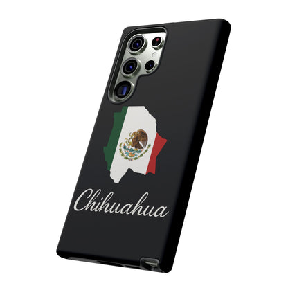 Chihuahua Mexico Flag Map Phone Case | Mexican American Pride Tough Case for iPhone & Samsung