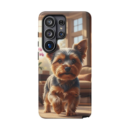 Yorkshire Terrier Phone Case – Cute Yorkie Puppy Tough Case (iPhone, Samsung, Pixel)