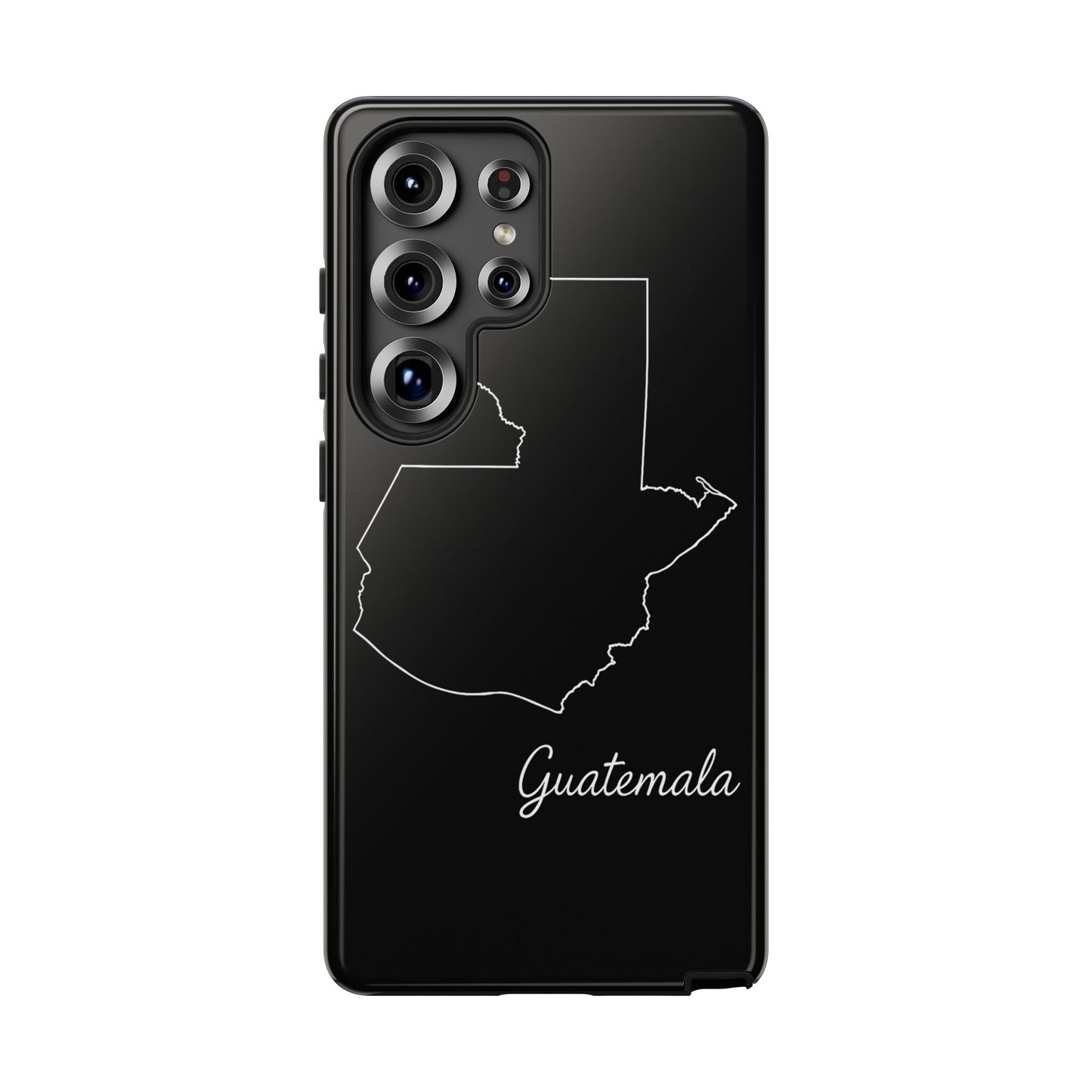 Guatemala Outline Phone Case – Minimal Country Map Tough Case (iPhone, Samsung, Pixel)