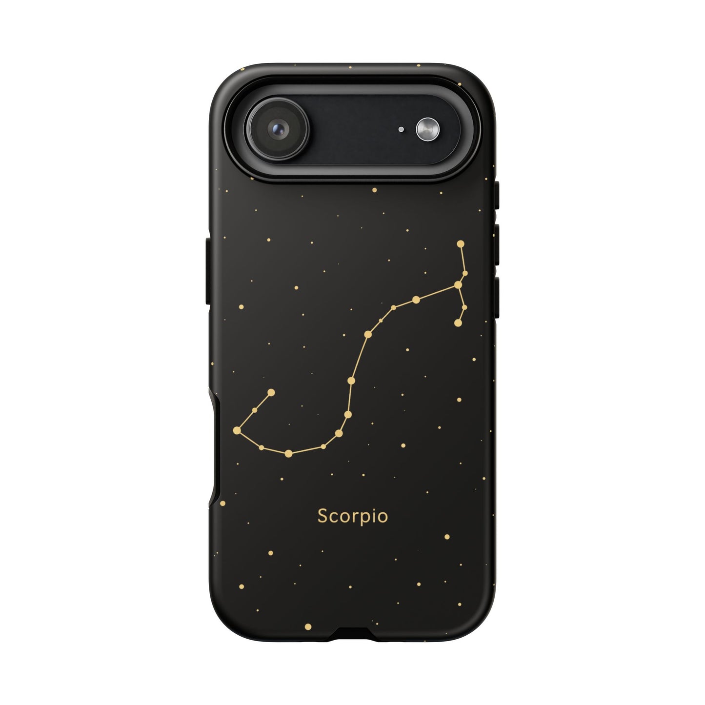 Scorpio Zodiac Constellation Phone Case – Luxe Gold Celestial Cover