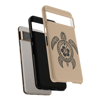 Polynesian Turtle Phone Case | Hawaiian Beach Tough Cover