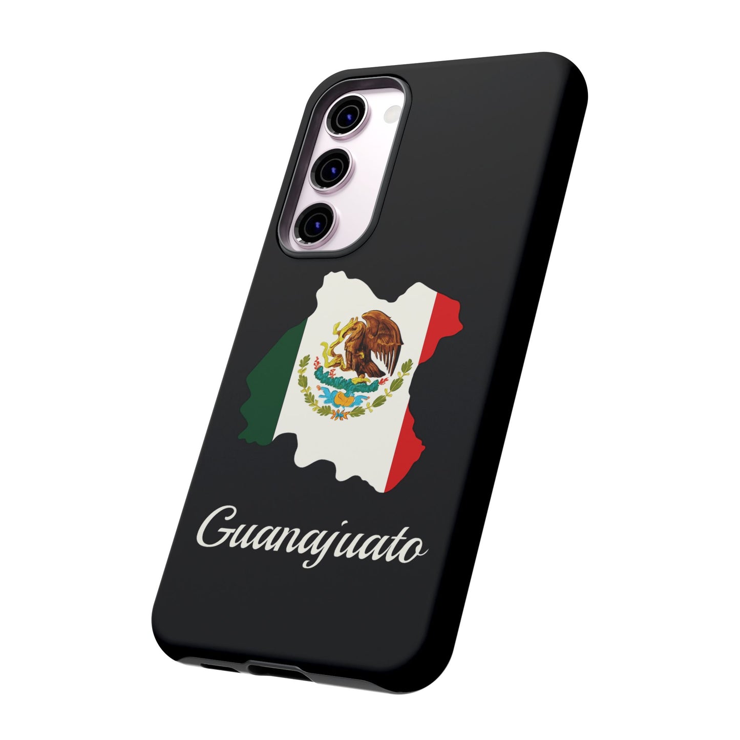 Guanajuato Mexico Flag Map Phone Case | Mexican American Pride Tough Case for iPhone & Samsung
