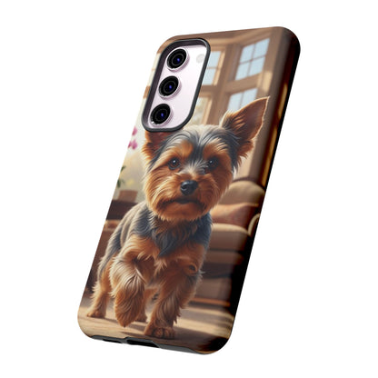 Yorkshire Terrier Phone Case – Cute Yorkie Puppy Tough Case (iPhone, Samsung, Pixel)